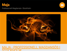 Tablet Screenshot of majamagdans.com